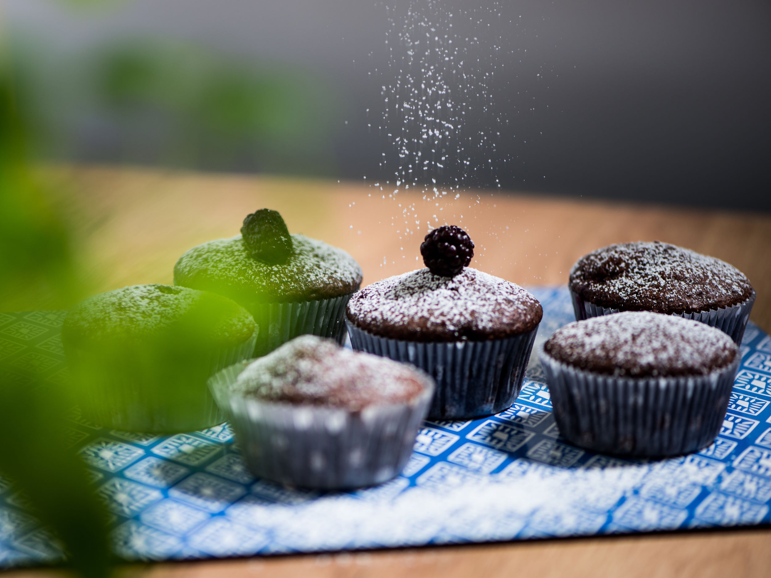Schoko-Brombeer-Muffins | Kanso by Dr. Schär